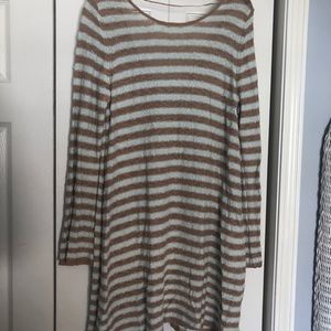 Free People striped sweater dress